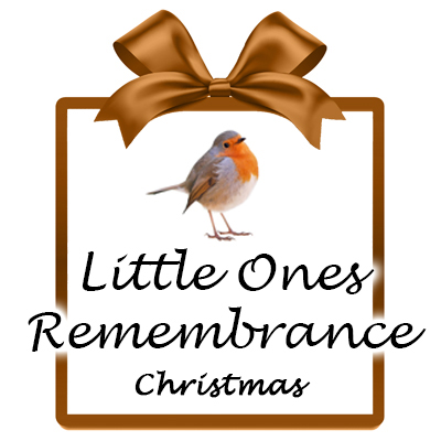 Personalised Christmas remembrance candles