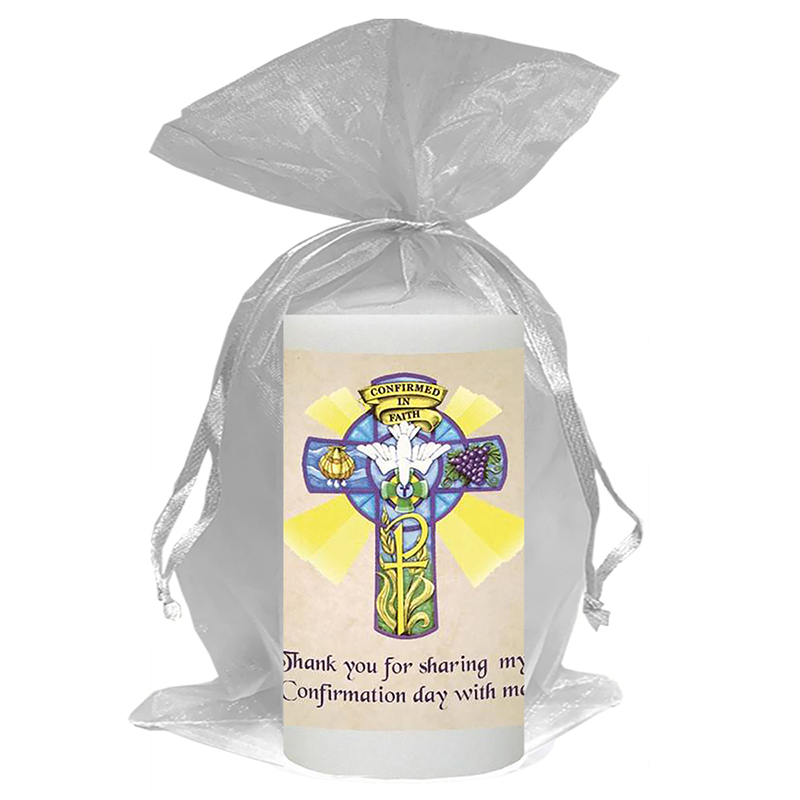 Peronsonalised Confirmation Thank you Favour - Dove & Cross