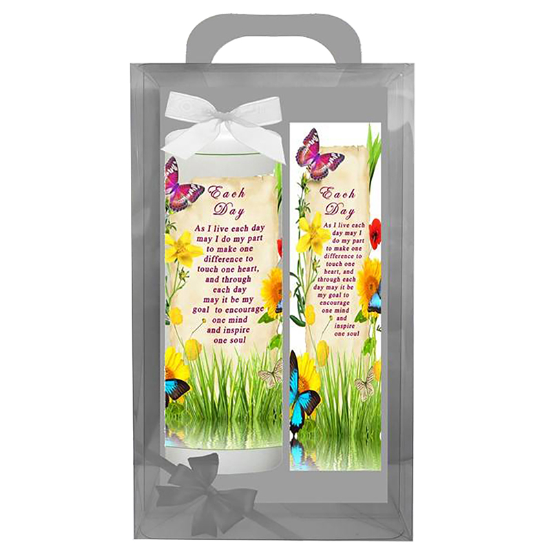 Personalsied Inspirational Candle Gift - Sayings Each Day