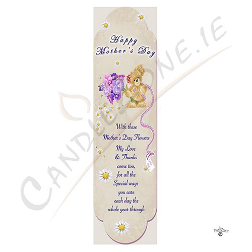 Customised Mothers Day Candle Gift - Daisys