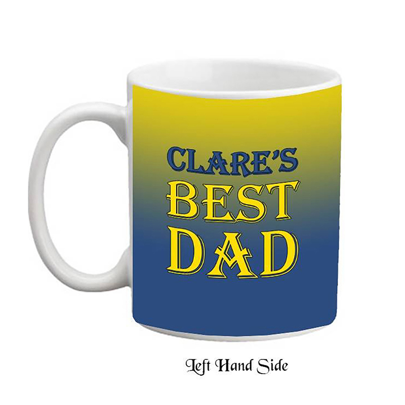 Customised Mug Gift - Clares Best Dad