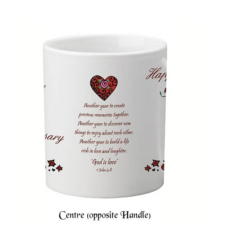 Customised Wedding Annversary Mug - 40th Anniversary