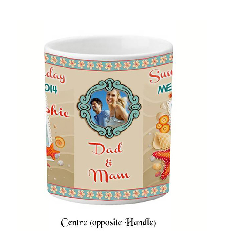 Customised Mug Gift - Memories Summer with Photo