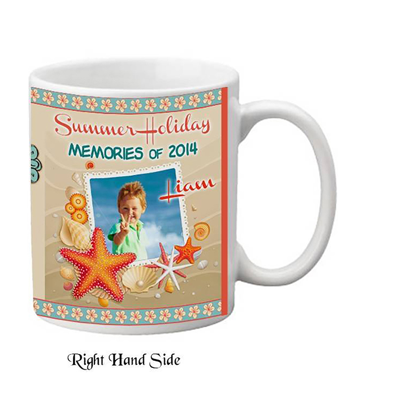 Customised Mug Gift - Memories Summer with Photo