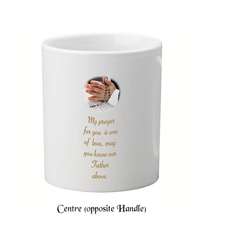 Customised First Communion Mug Gift - Photo Boy