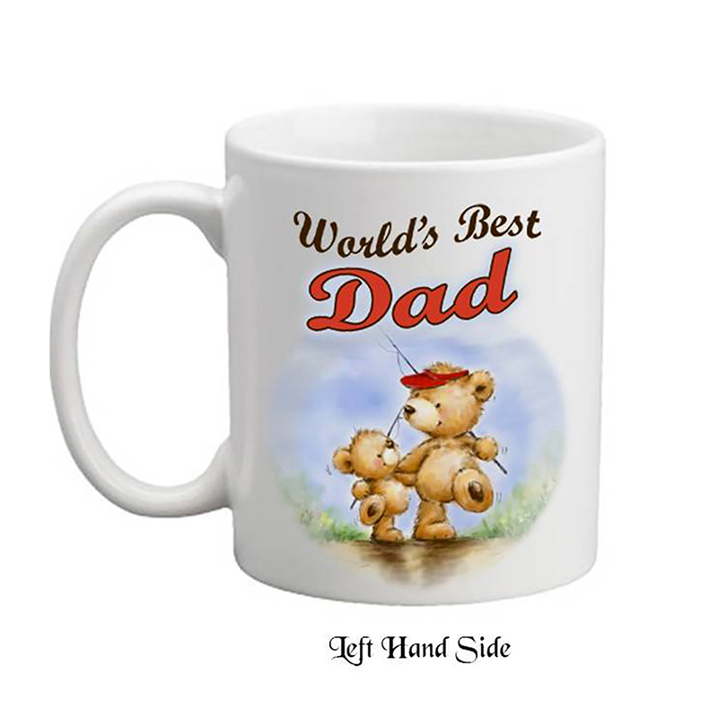 Customised Slate & Mug Gift - Little & Large Bear