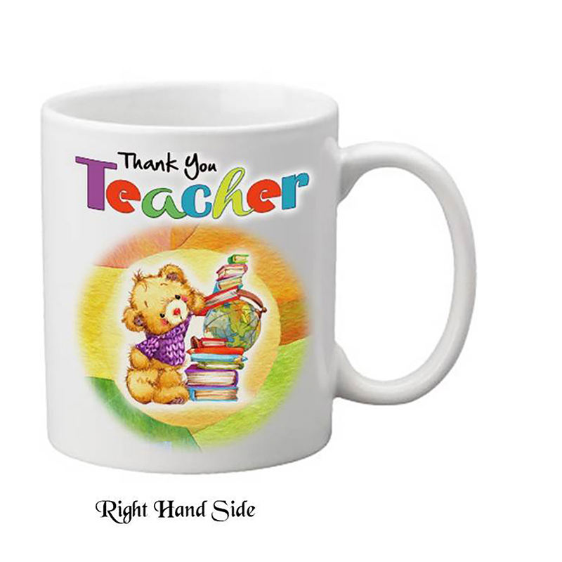 Customised Thank You Teacher Mug Gift - Ted & World of Books