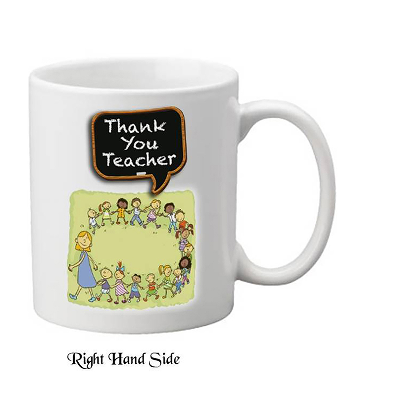 Customised Thank You Teacher Mug Gift - Grown Up