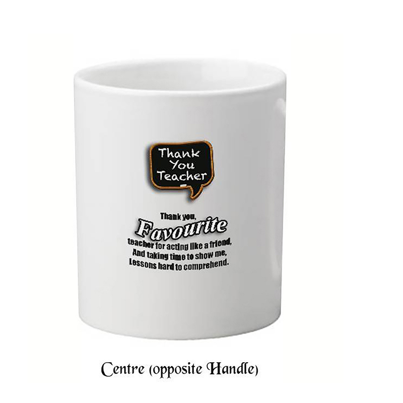 Customised Thank You Teacher Mug Gift - The Favourite