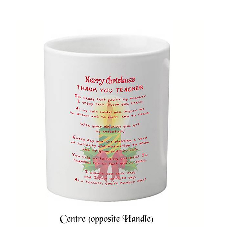 Customised Christmas Teacher Mug Gift - Learning Tree