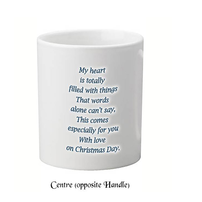 Personalsied Christmas Mug Gift - Mr & Mrs 1st Xmas - Two Robbins