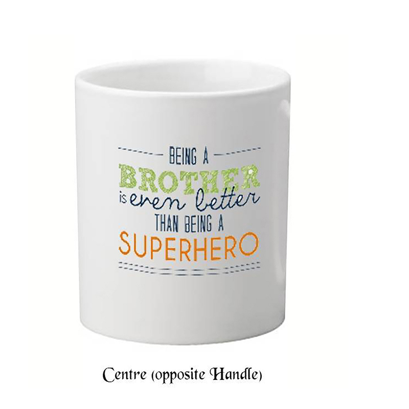 Customised Mug Gift - Super Hero Brother