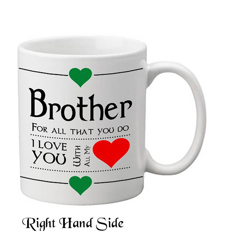 I Love You Heart Brother Mug