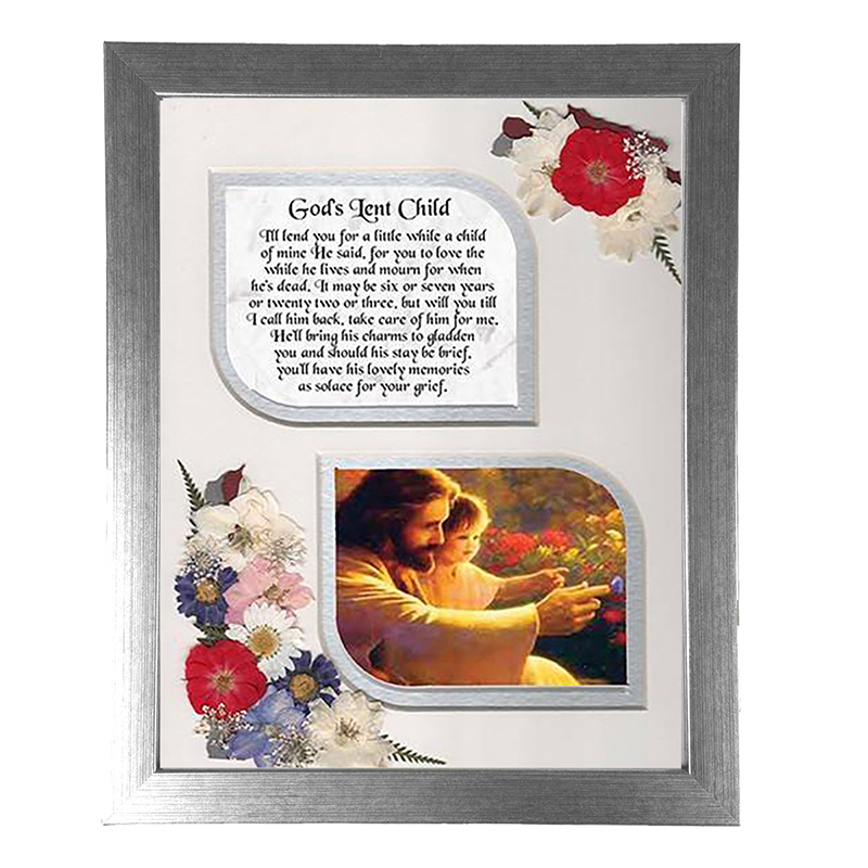 Remembrance Frame - God's Lent Child (Male)