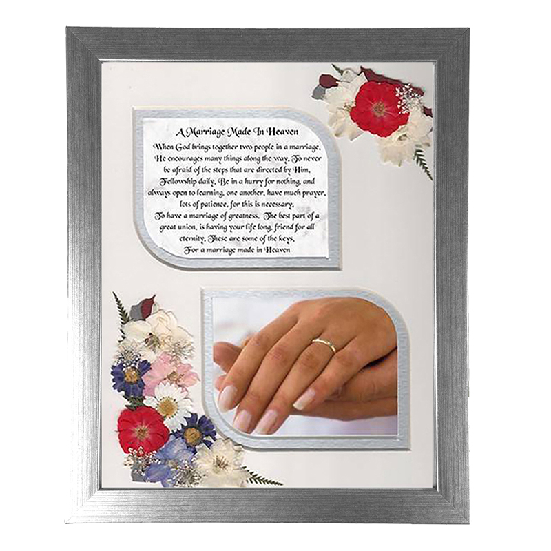 Customised Wedding Frame - Marriage Made in Heaven