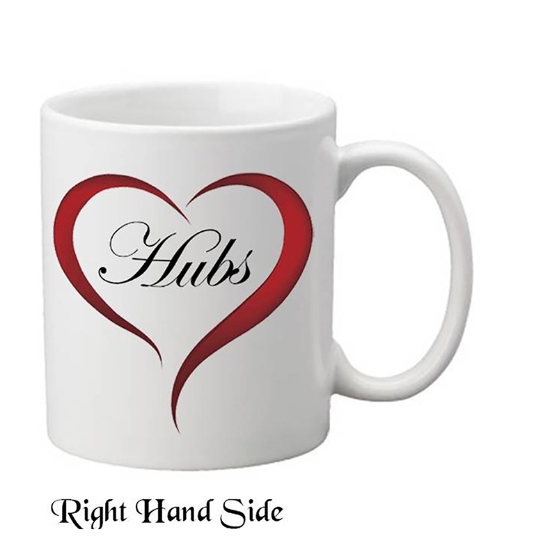 Customised Mug Gift - Wifey & Hubs Mugs (Set of Two)