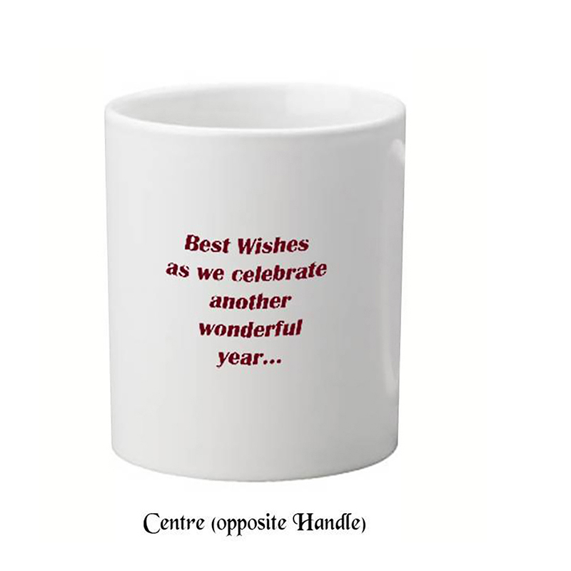 Customised Birthday Mug Gift - Green Butterfly