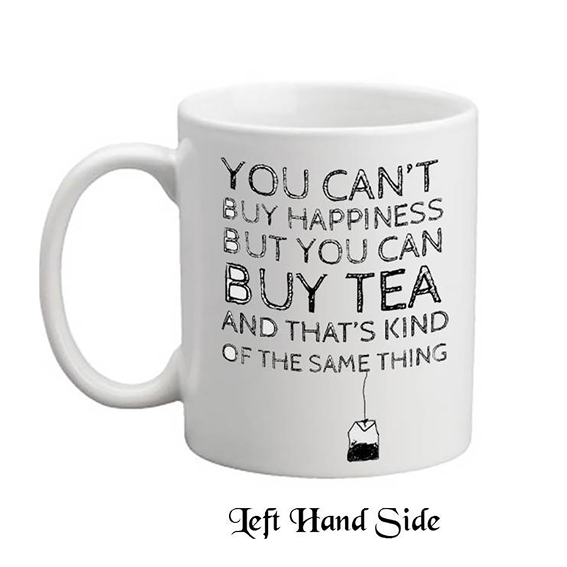 Customised Mug Gift - Tea is Happiness Emoji