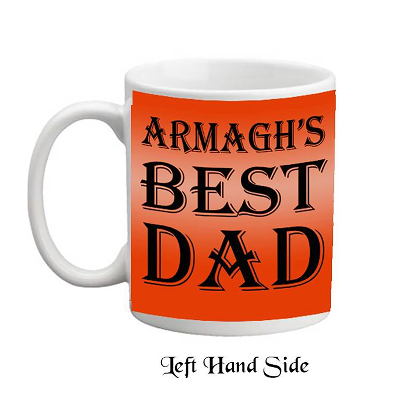 Customised County Mug Gift - Armaghs Best Dad
