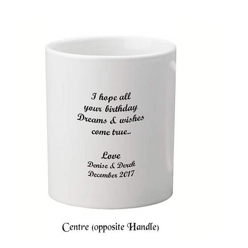 Customised Birthday Mug Gift - Happy 40th Birthday