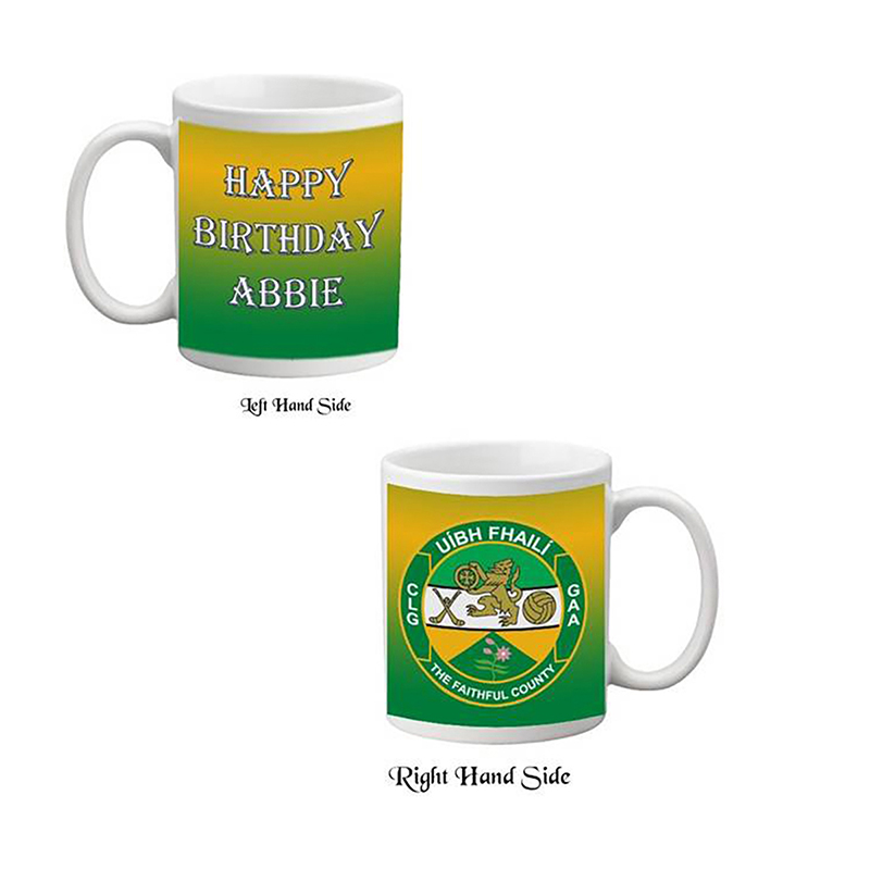Customised Mug Gift - Offaly (Happy Birthday) Customised Mug