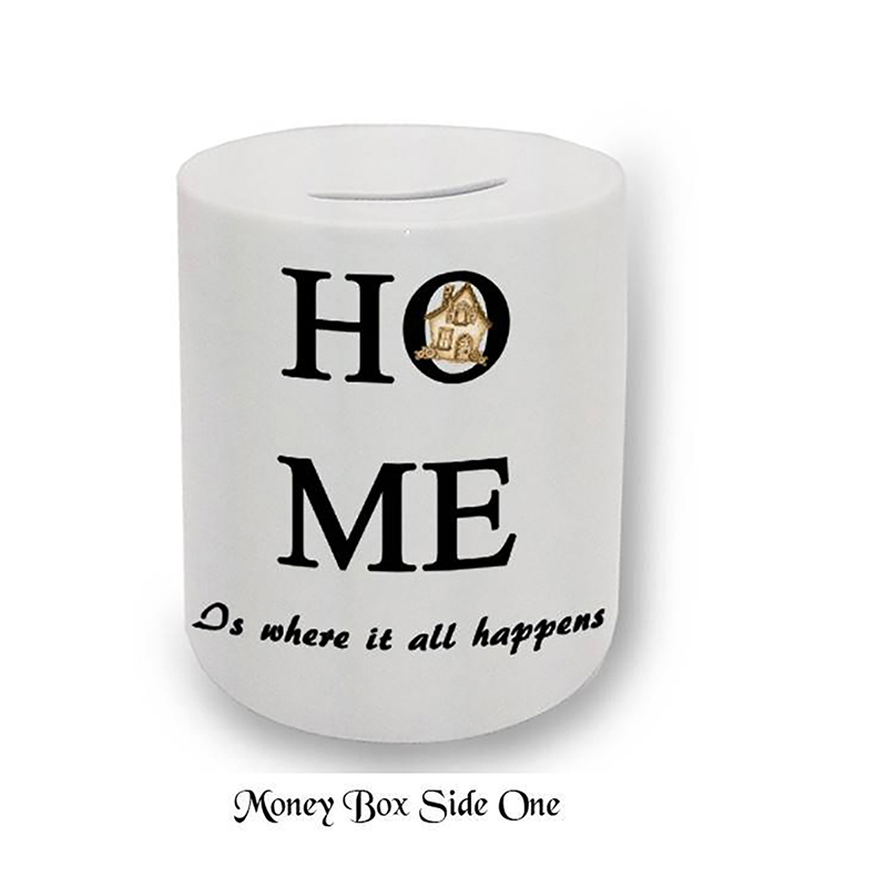 Customised Money Box Gift - New Home