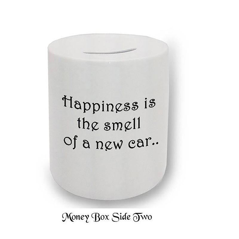 Customised Money Box Gift - Vintage Car
