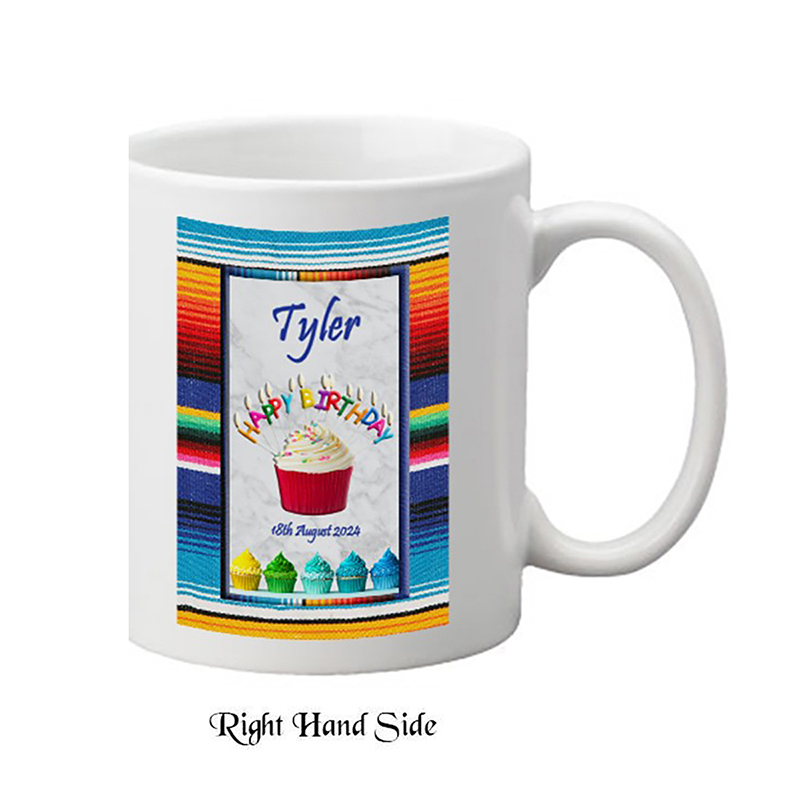 Customised Birthday Mug Gift - Cup Cakes
