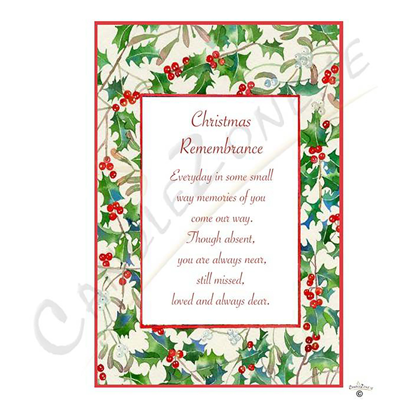 Customised Christmas - Holly Border