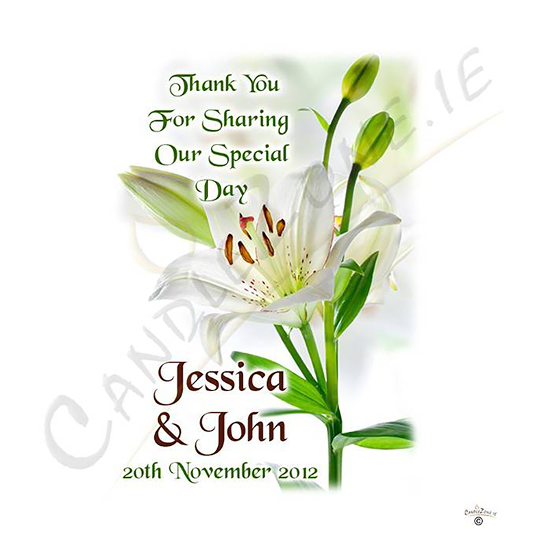 Wedding Lily Wedding Favour