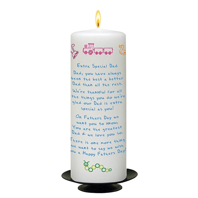 Customised Fathers Day Gift Candle - Fun with Photo