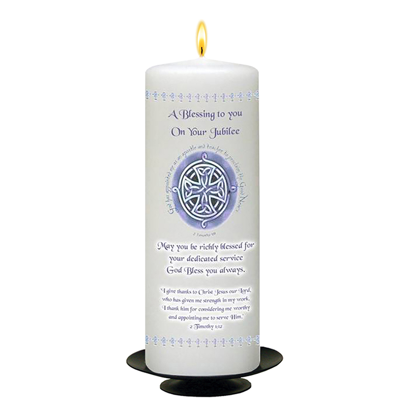 Customised Ordination Candle Gift - Ordination Blessing Candle