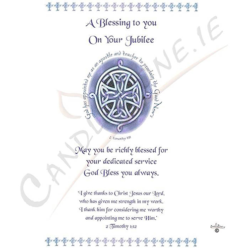 Customised Ordination Candle Gift - Ordination Blessing Candle