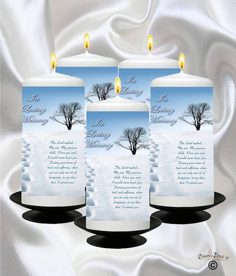 Customised Christmas - Footprints in the Snow