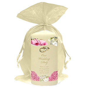 Customised Thank you Wedding Favour - Happy Ever After Gold