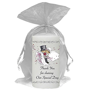 Customised Thank you Wedding Favour - Happy Ever After Gold