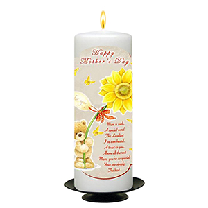 Customised Mothers Day Candle Gift - Fun Photo