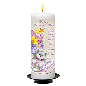 Customised Mothers Day Candle Gift - Fun Photo