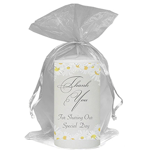 Customised Thank you Wedding Favour - Blind Love Silver