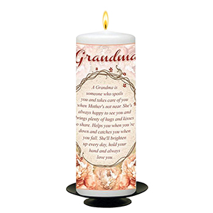 Customised Family Candle Gift - Auntie & Butterflies