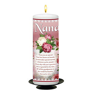 Customised Family Candle Gift - Auntie & Butterflies