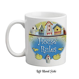 Customised Mug Gift - House Blessing House Sketch