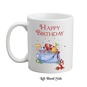 Customised Birthday Mug Gift - Sports Bag