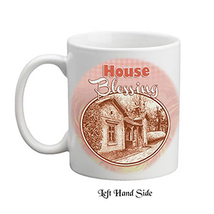 Customised Mug Gift - House Blessing House Sketch