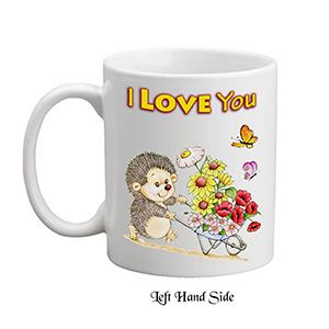 Customised Valentines Candle Gift - Teddy Heart with Photo