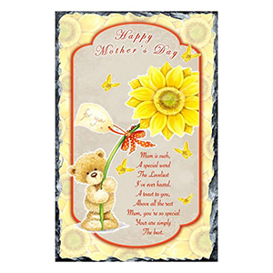 Customised Mothers Day Slate Gift - Fun Photo