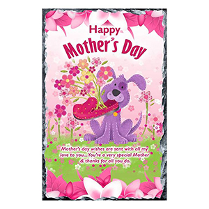 Customised Mothers Day Slate Gift - Fun Photo