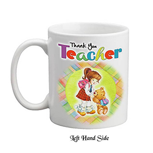 Customised Thank You Teacher Candle Gift - Greatest Teacher with Photo Green