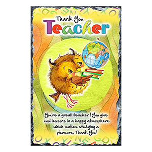 Customised Thank You Teacher Candle Gift - Greatest Teacher with Photo Green