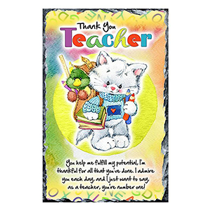 Customised Thank You Teacher Candle Gift - Greatest Teacher with Photo Green